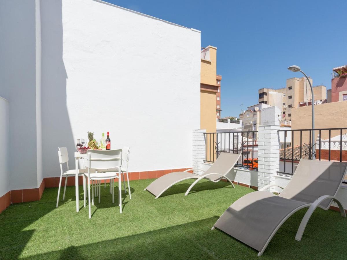 Ferienwohnung Preciosa Casa Terraza Privada 2Hab 2Banos Ac Málaga Exterior foto